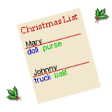 Christmas List